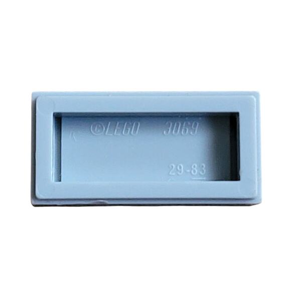 LEGO 1x2 Gauge Tile Light Gray Lot 2 Pc 3069px19 Replacement Parts Pieces‎ Toys - Picture 3 of 3